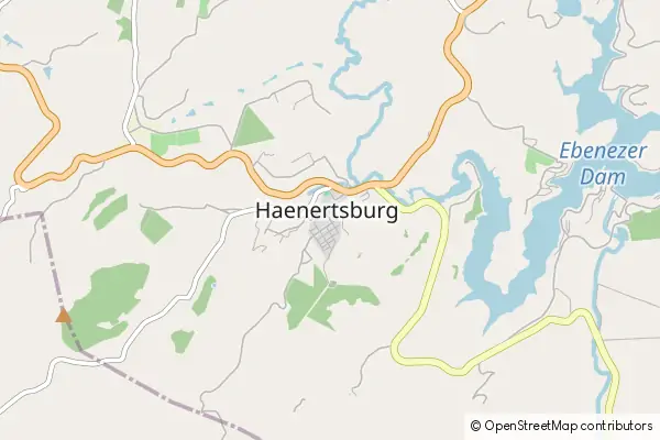 Karte Haenertsburg