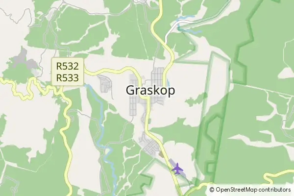 Karte Graskop