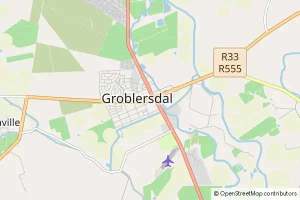 Karte Groblersdal