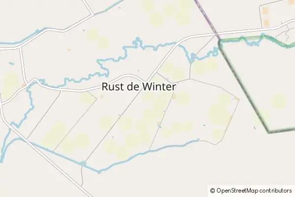 Karte Rust de Winter