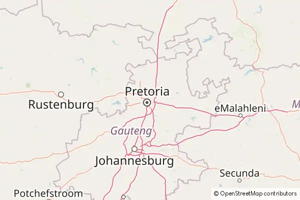 Karte Pretoria