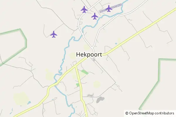 Karte Hekpoort