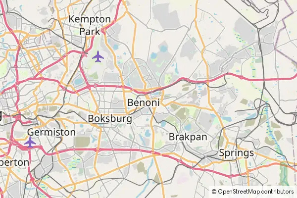 Karte Benoni