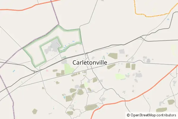 Karte Carletonville