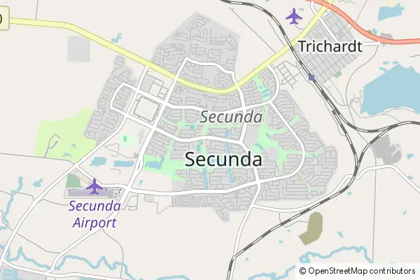 Karte Secunda