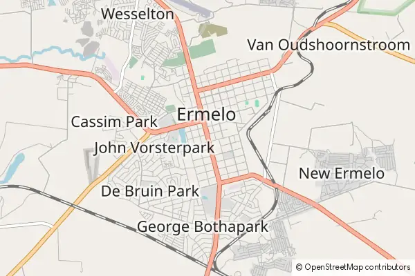 Karte Ermelo