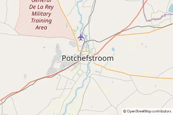 Karte Potchefstroom