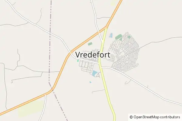 Karte Vredefort