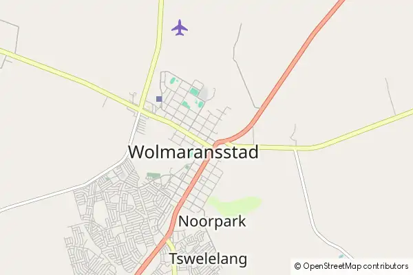 Karte Wolmaransstad