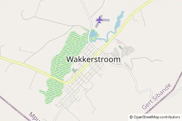 Karte Wakkerstroom