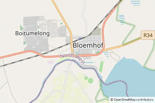 Karte Bloemhof