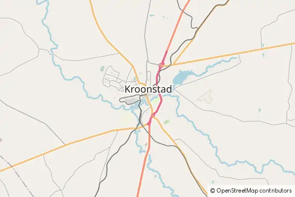 Karte Kroonstad