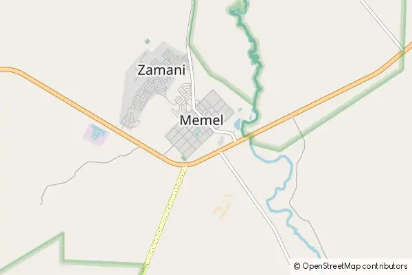 Karte Memel