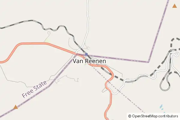 Karte Van Reenen