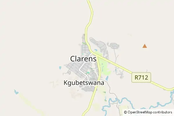 Karte Clarens