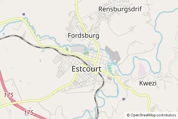 Karte Estcourt