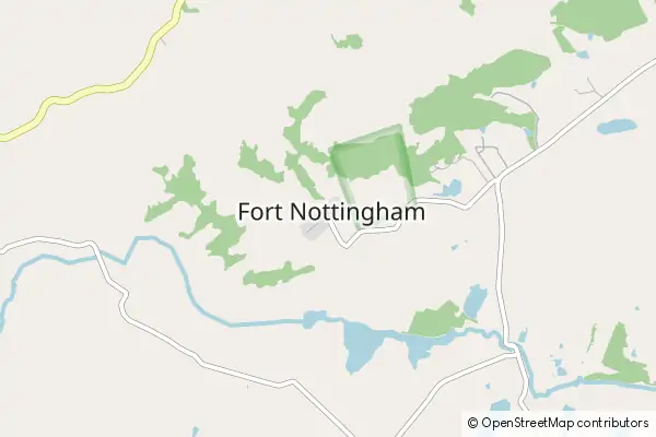 Karte Fort Nottingham