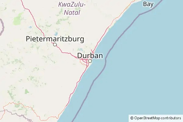 Karte Durban