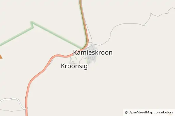 Karte Kamieskroon