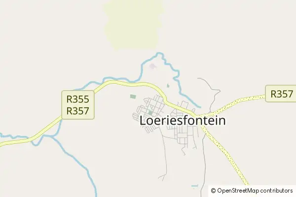 Karte Loeriesfontein