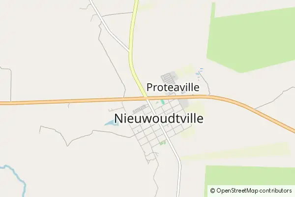 Karte Nieuwoudtville