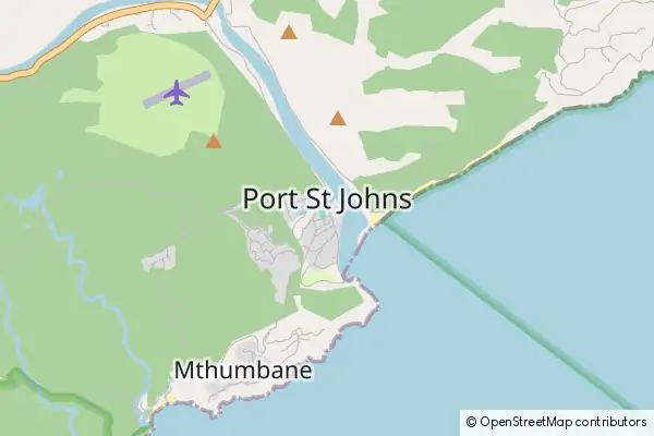 Karte Port St Johns