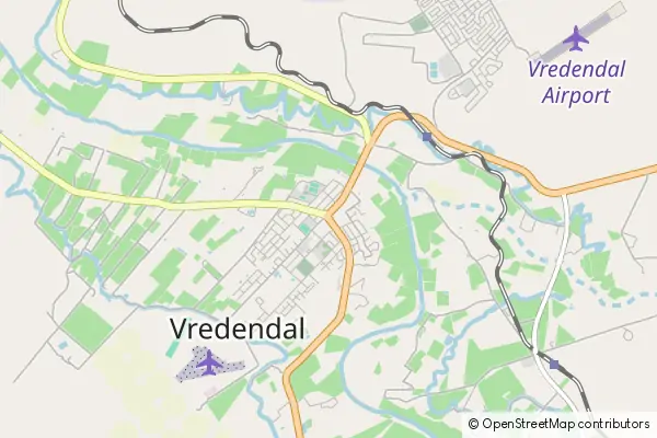 Karte Vredendal