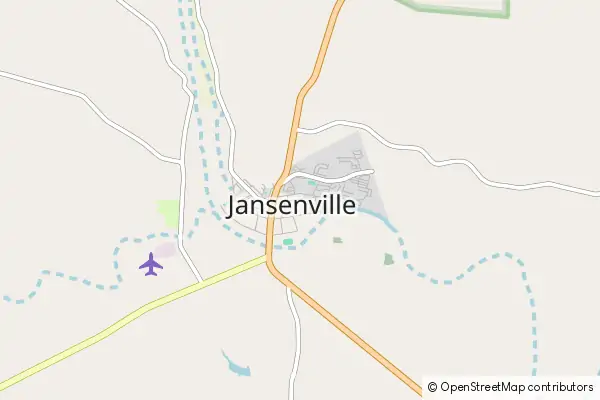 Karte Jansenville