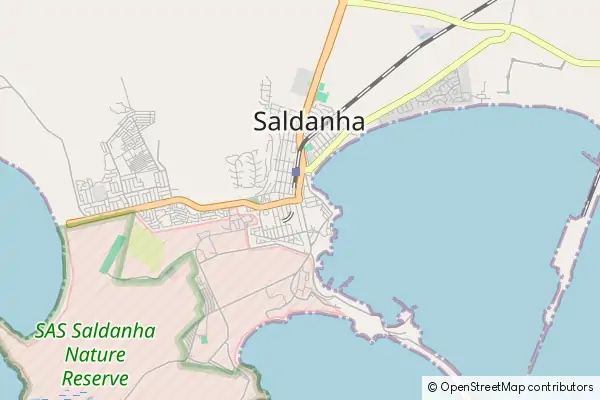 Karte Saldanha Bay Municipality