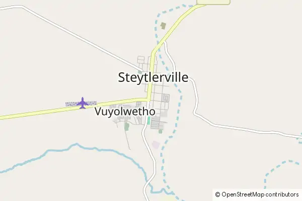 Karte Steytlerville