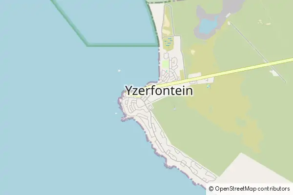 Karte Yzerfontein