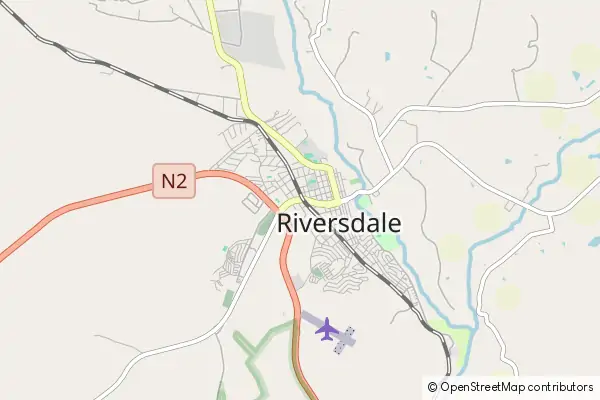 Karte Riversdale