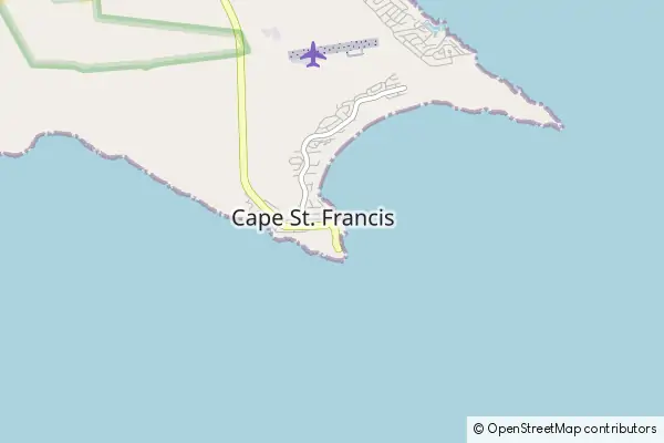 Karte Cape St Francis