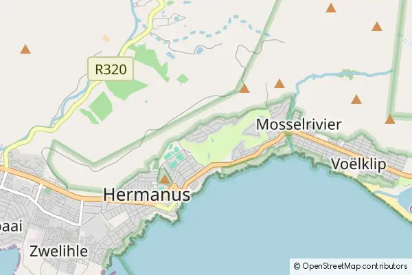 Karte Hermanus