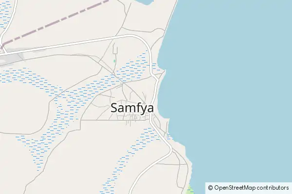 Karte: Samfya • © OpenStreetMap contributors Karte Samfya