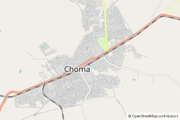 Karte Choma