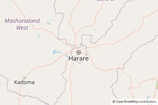 Karte: Harare • © OpenStreetMap contributors Karte Harare